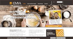 Desktop Screenshot of emva.it